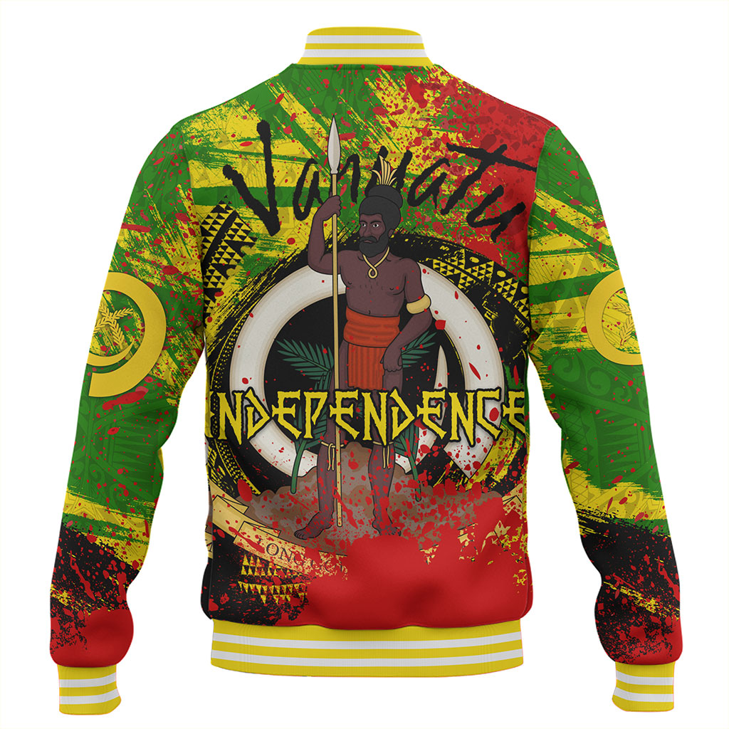 Vanuatu Baseball Jacket Tribal Grunge Style