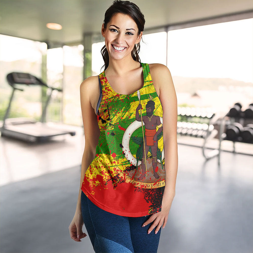 Vanuatu Women Tank Tribal Grunge Style
