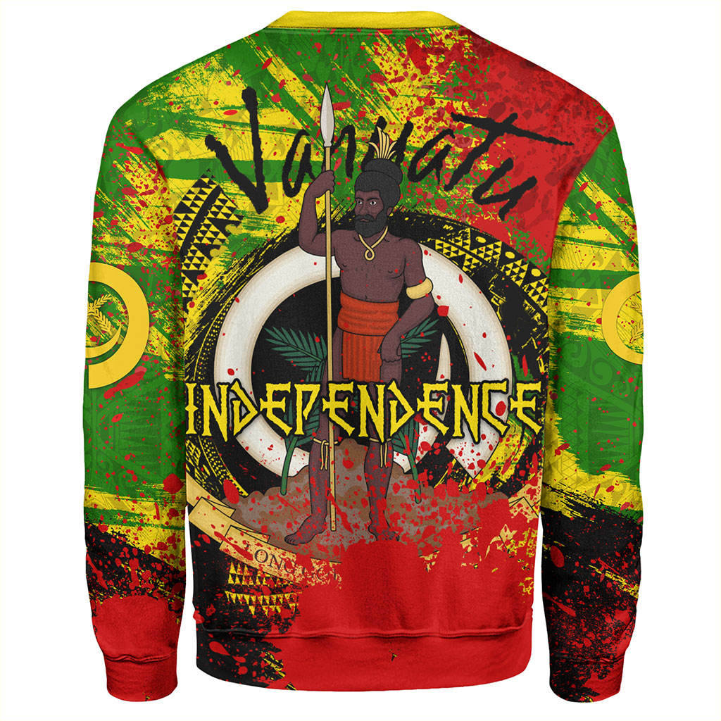 Vanuatu Sweatshirt Tribal Grunge Style