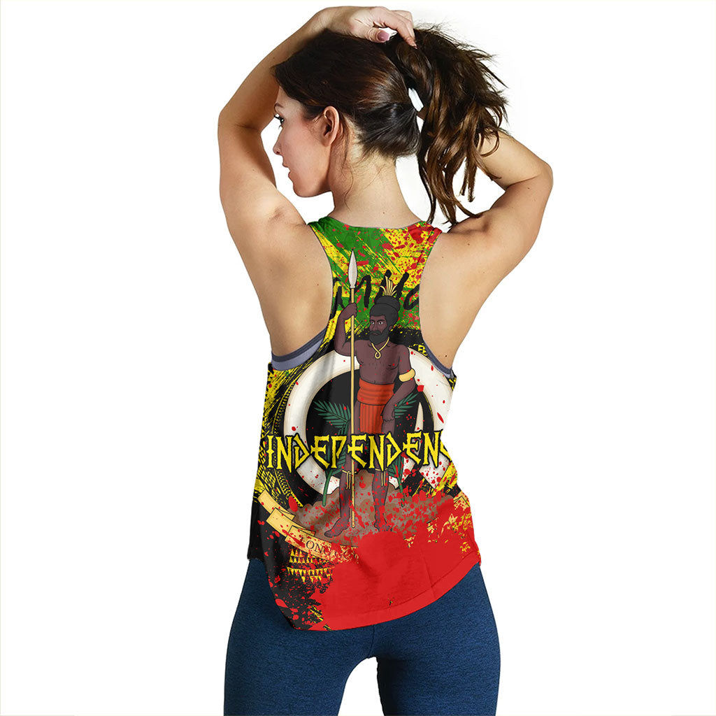 Vanuatu Women Tank Tribal Grunge Style