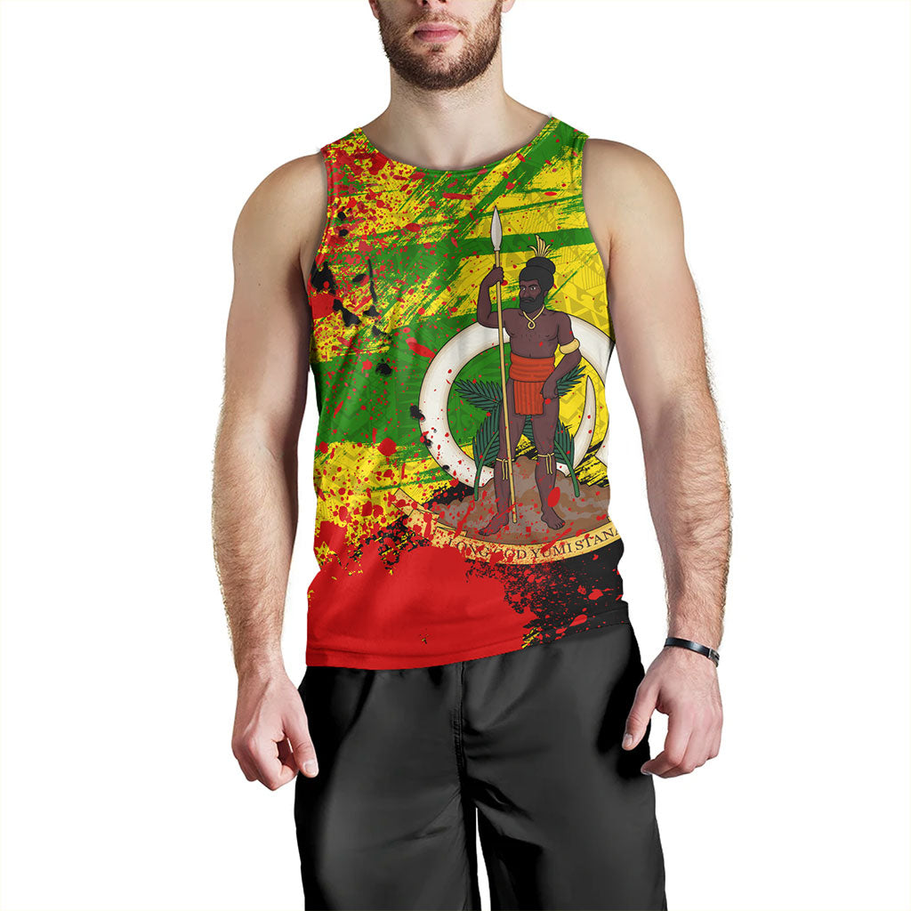 Vanuatu Tank Top Tribal Grunge Style