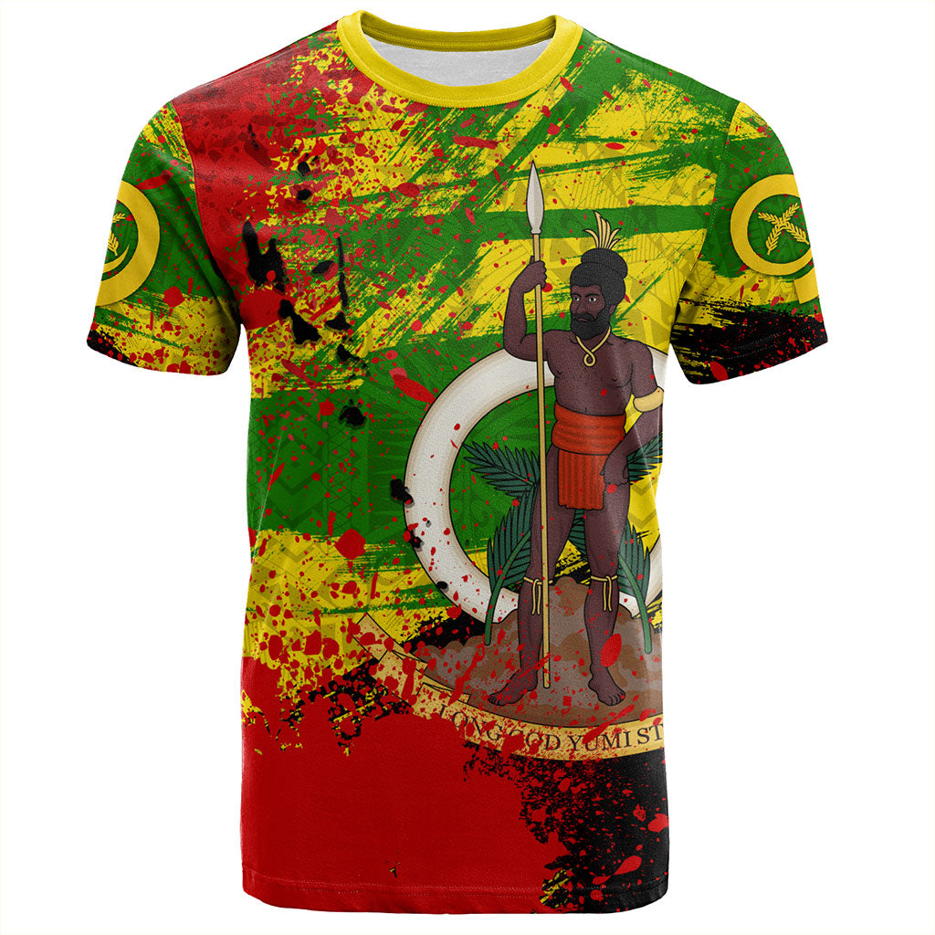 Vanuatu T-Shirt Tribal Grunge Style