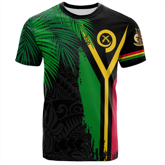Vanuatu T-Shirt Special Fabric Leaves