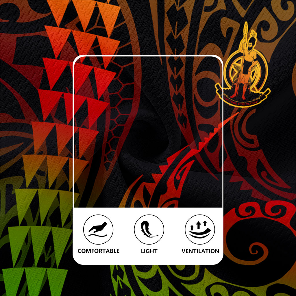 Vanuatu Rugby Jersey Kakau Style