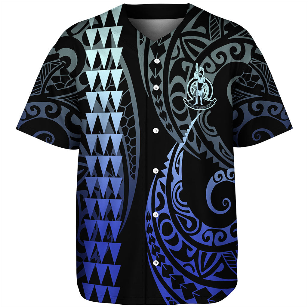 Vanuatu Baseball Shirt Kakau Style