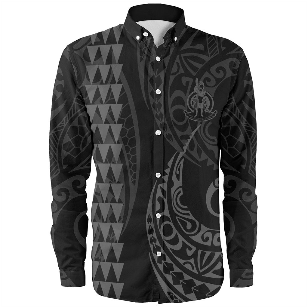 Vanuatu Long Sleeve Shirt Kakau Style