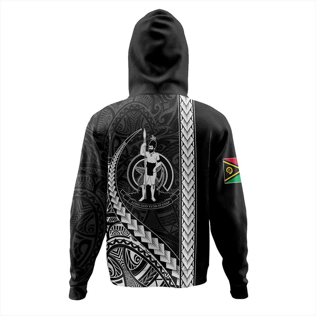 Vanuatu Hoodie Tribal Melanesian Coat Of Arms