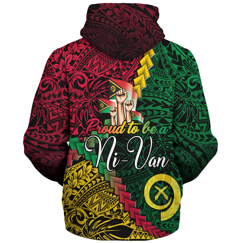 Vanuatu Sherpa Hoodie Proud To Be A Ni-van