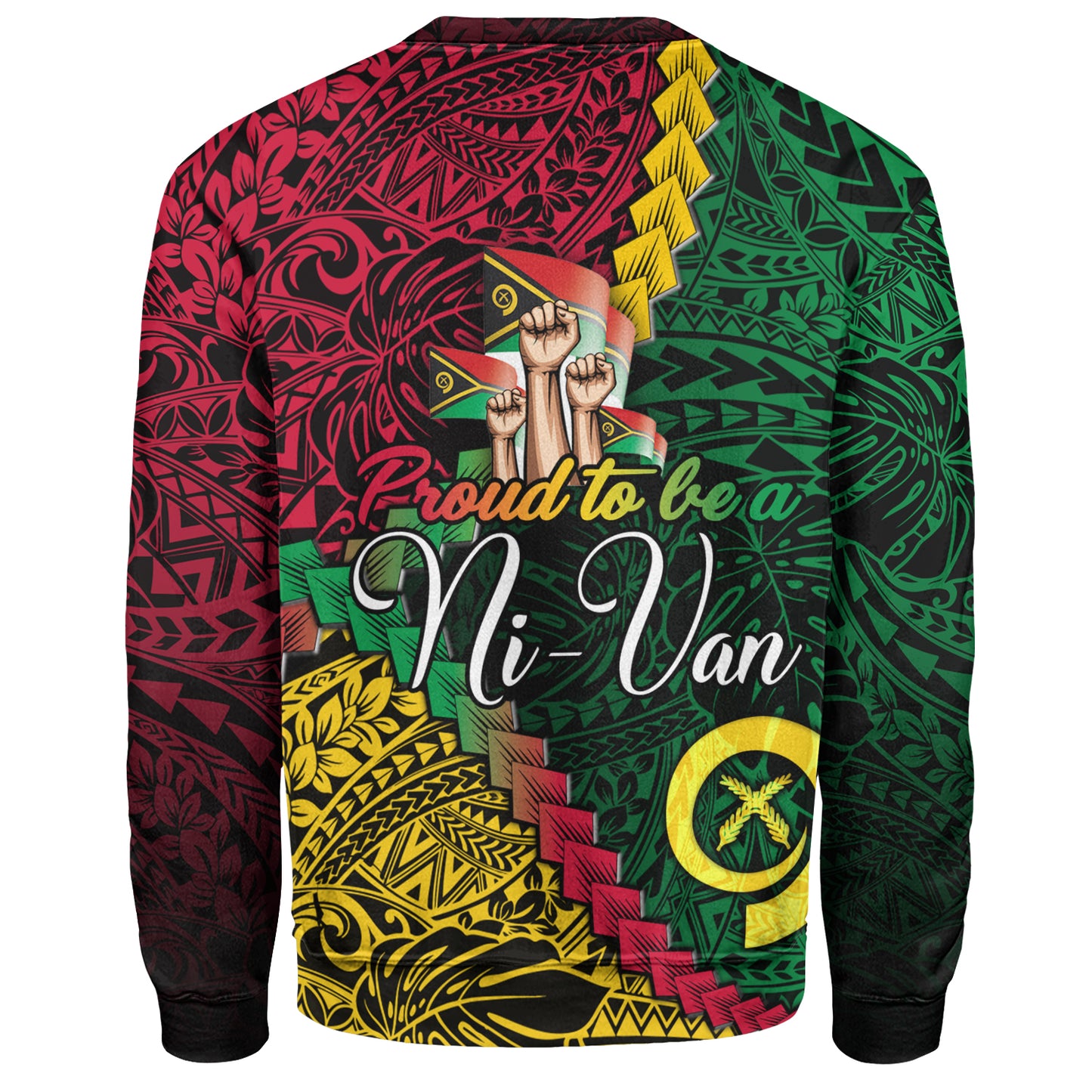 Vanuatu Sweatshirt Proud To Be A Ni-van