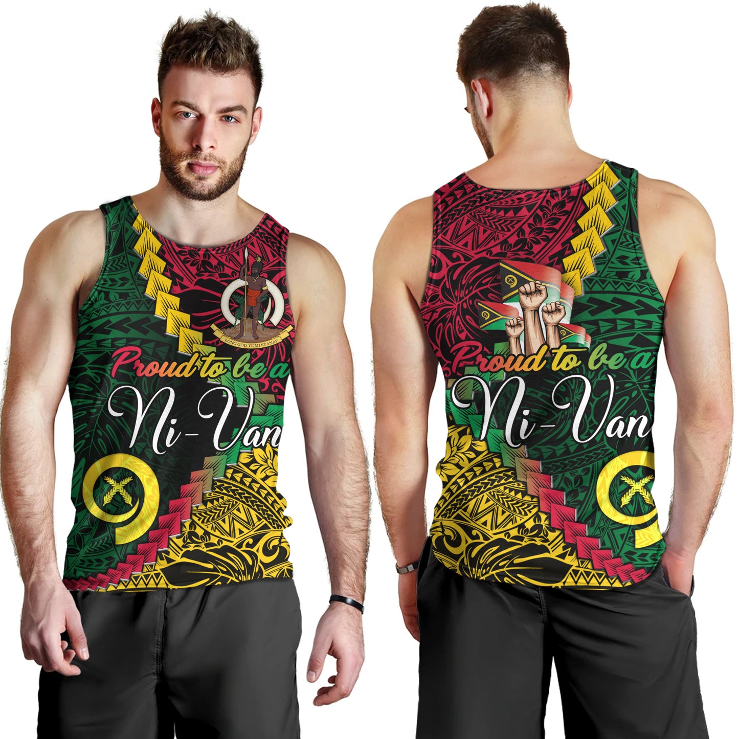 Vanuatu Tank Top Proud To Be A Ni-van