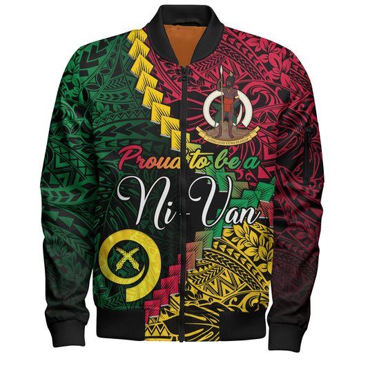 Vanuatu Bomber Jacket Proud To Be A Ni-van