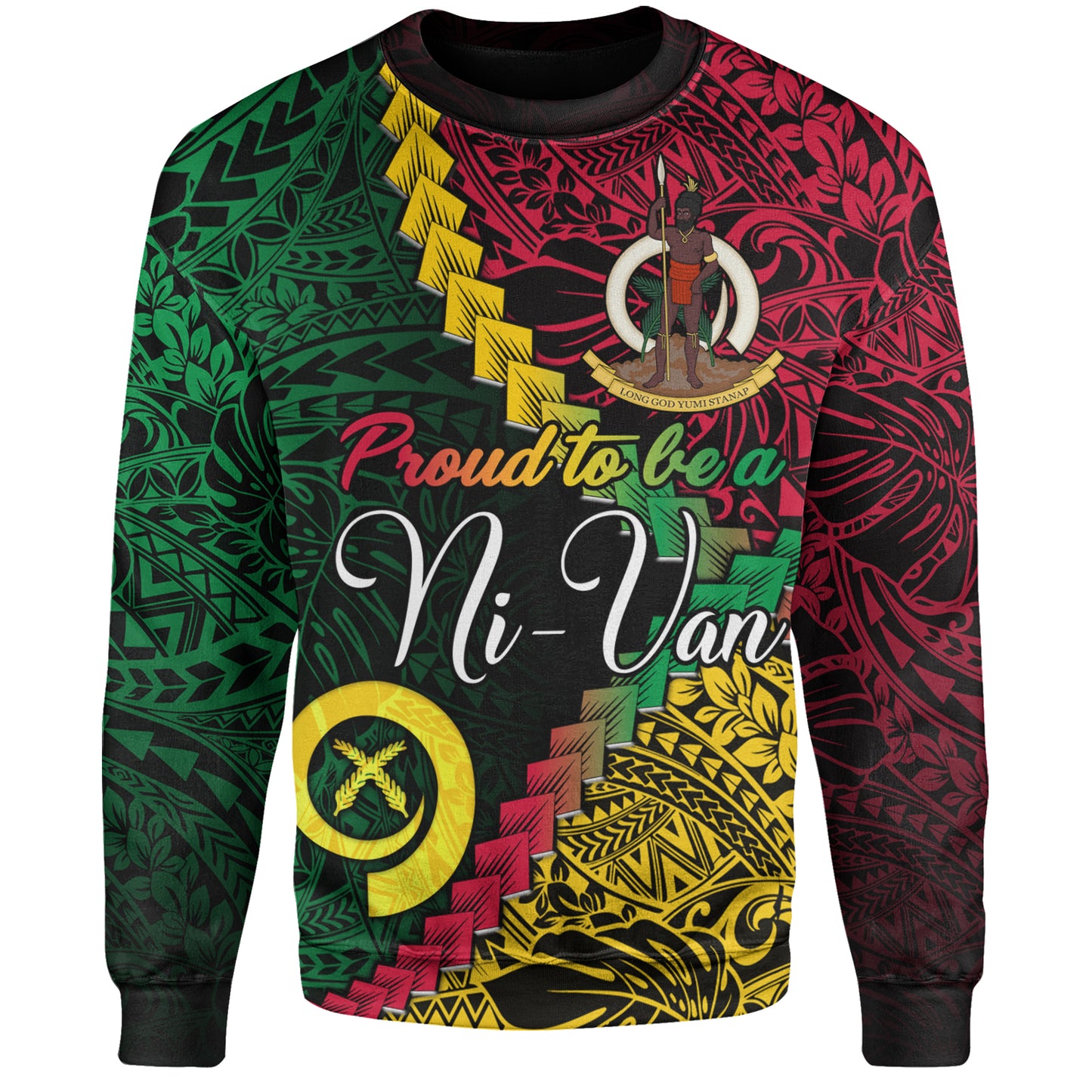 Vanuatu Sweatshirt Proud To Be A Ni-van