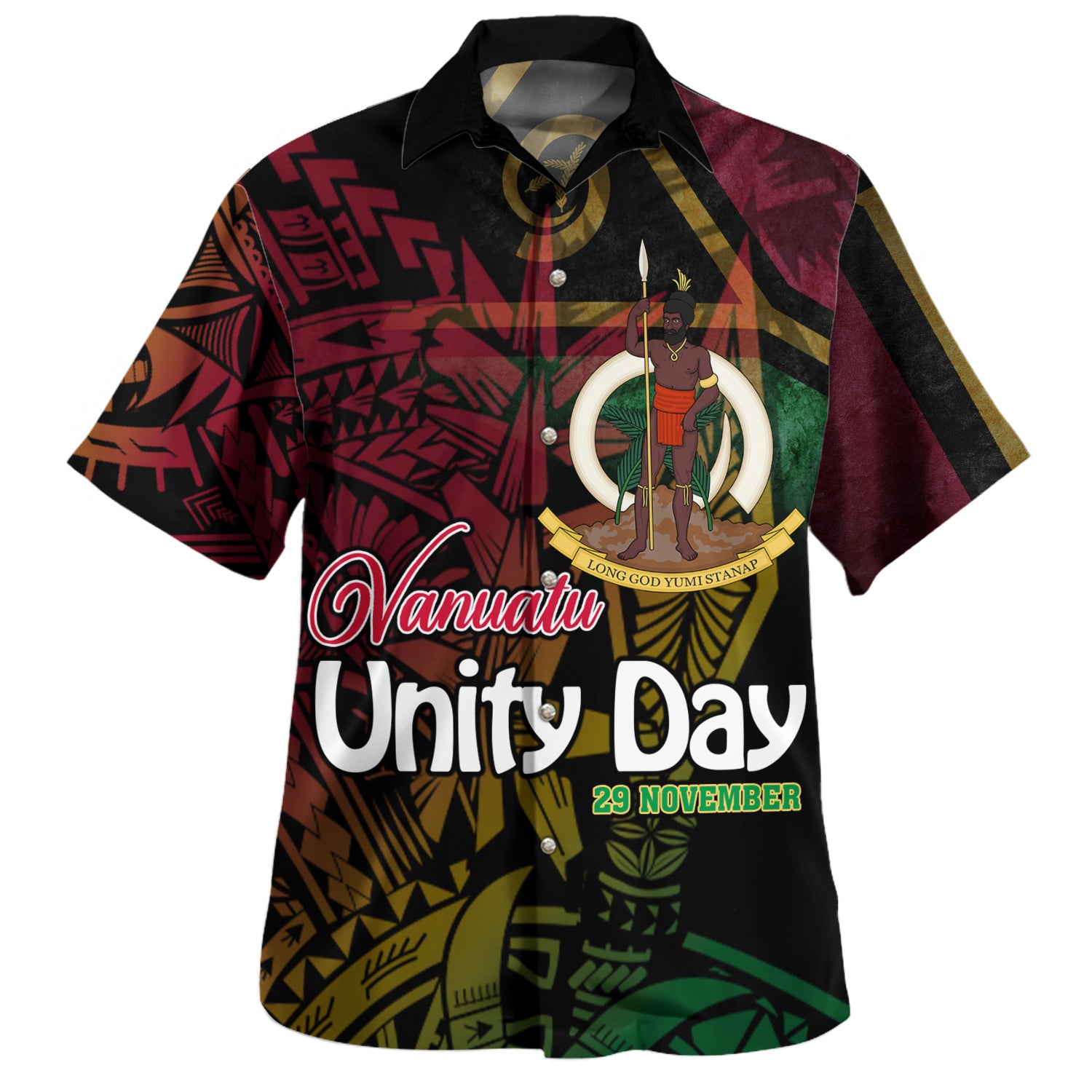 Vanuatu Hawaiian Shirt Proud To Be A Ni-van