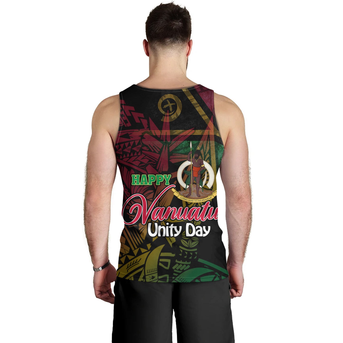 Vanuatu Tank Top Vanuatu Unity Day