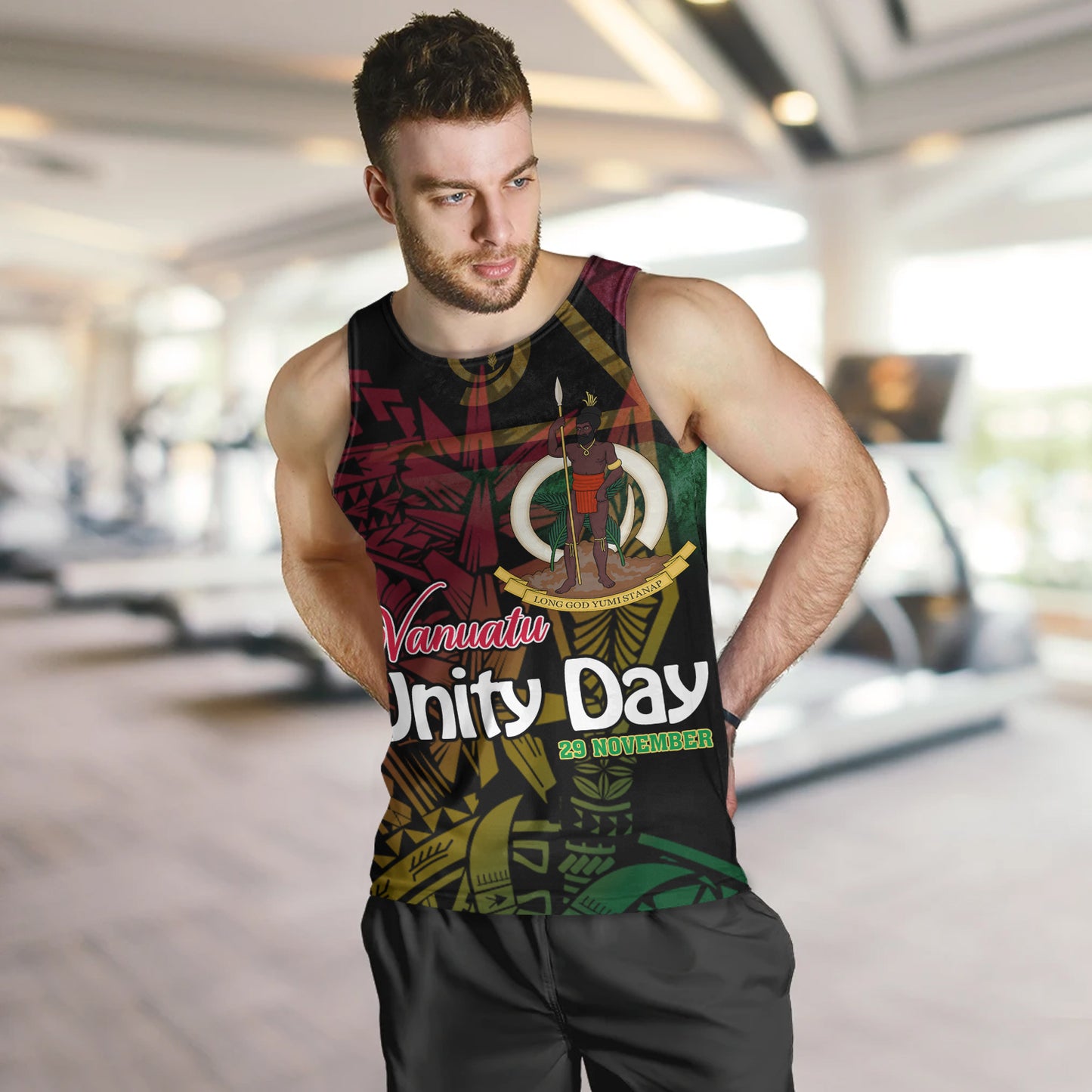 Vanuatu Tank Top Vanuatu Unity Day