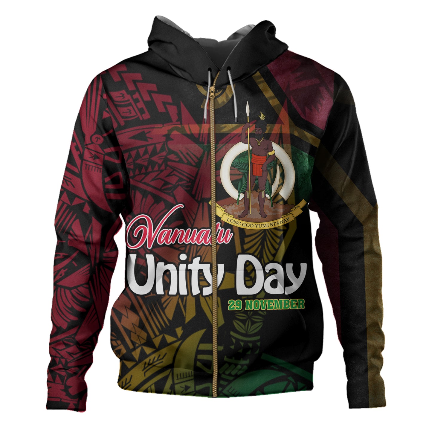 Vanuatu Hoodie Yumi 43 Indipendens Anivesari