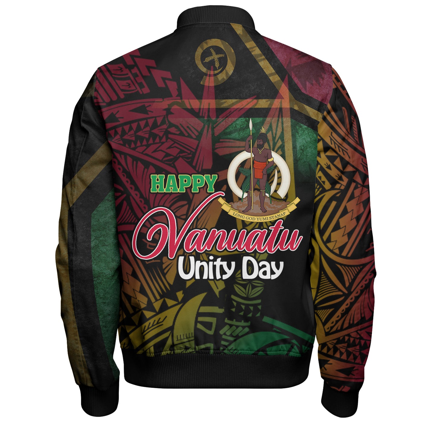 Vanuatu Bomber Jacket Vanuatu Unity Day