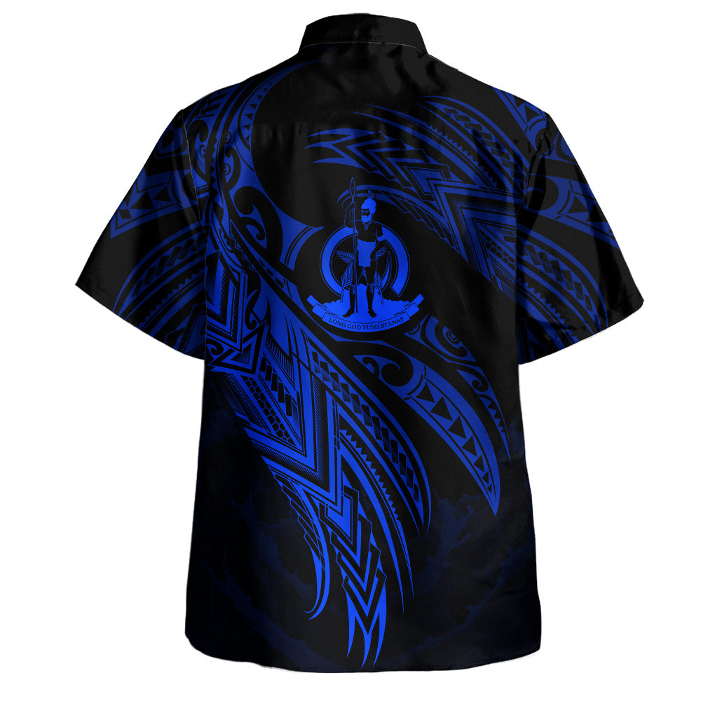 Vanuatu Custom Personalised Hawaiian Shirt Legend Color Version