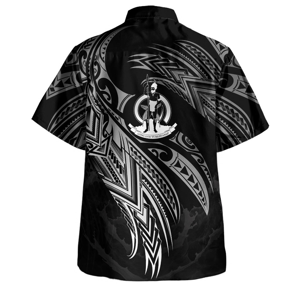 Vanuatu Custom Personalised Hawaiian Shirt Legend Color Version