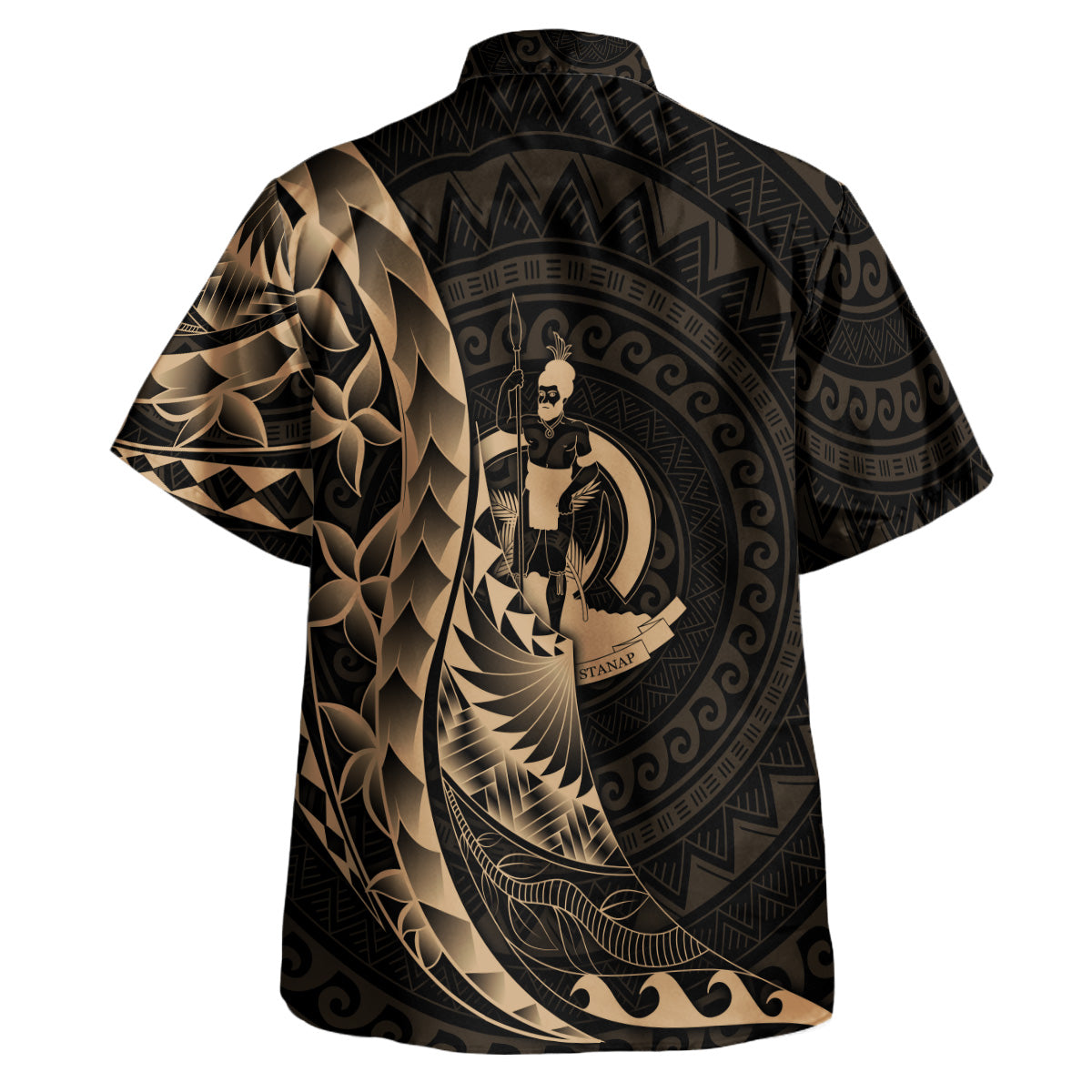 Vanuatu Custom Personalised Hawaiian Shirt Polynesian Pattern Style