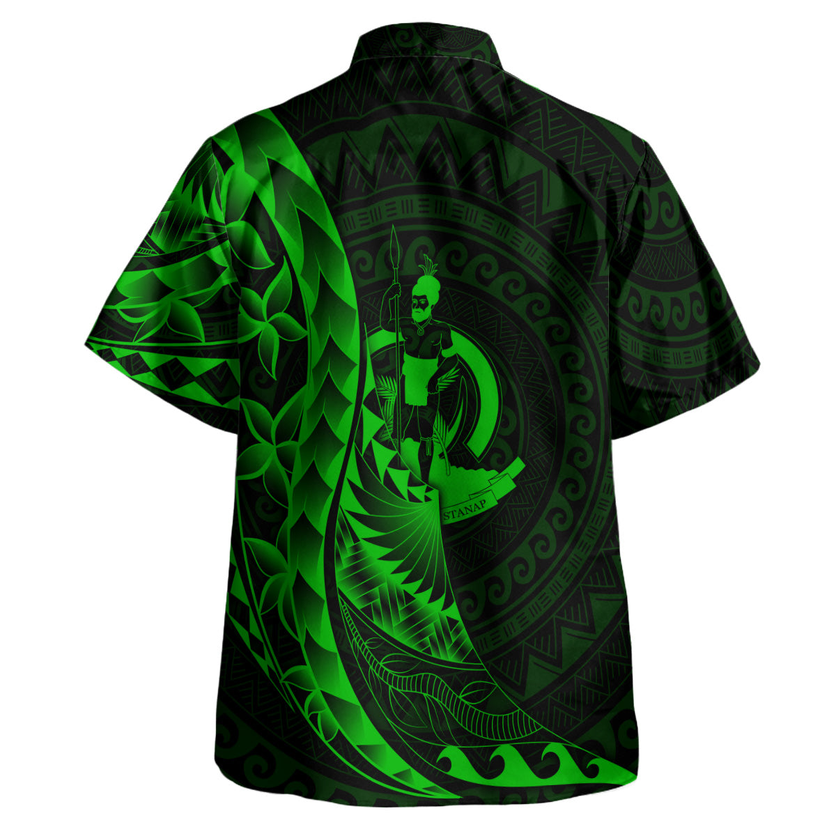 Vanuatu Custom Personalised Hawaiian Shirt Polynesian Pattern Style