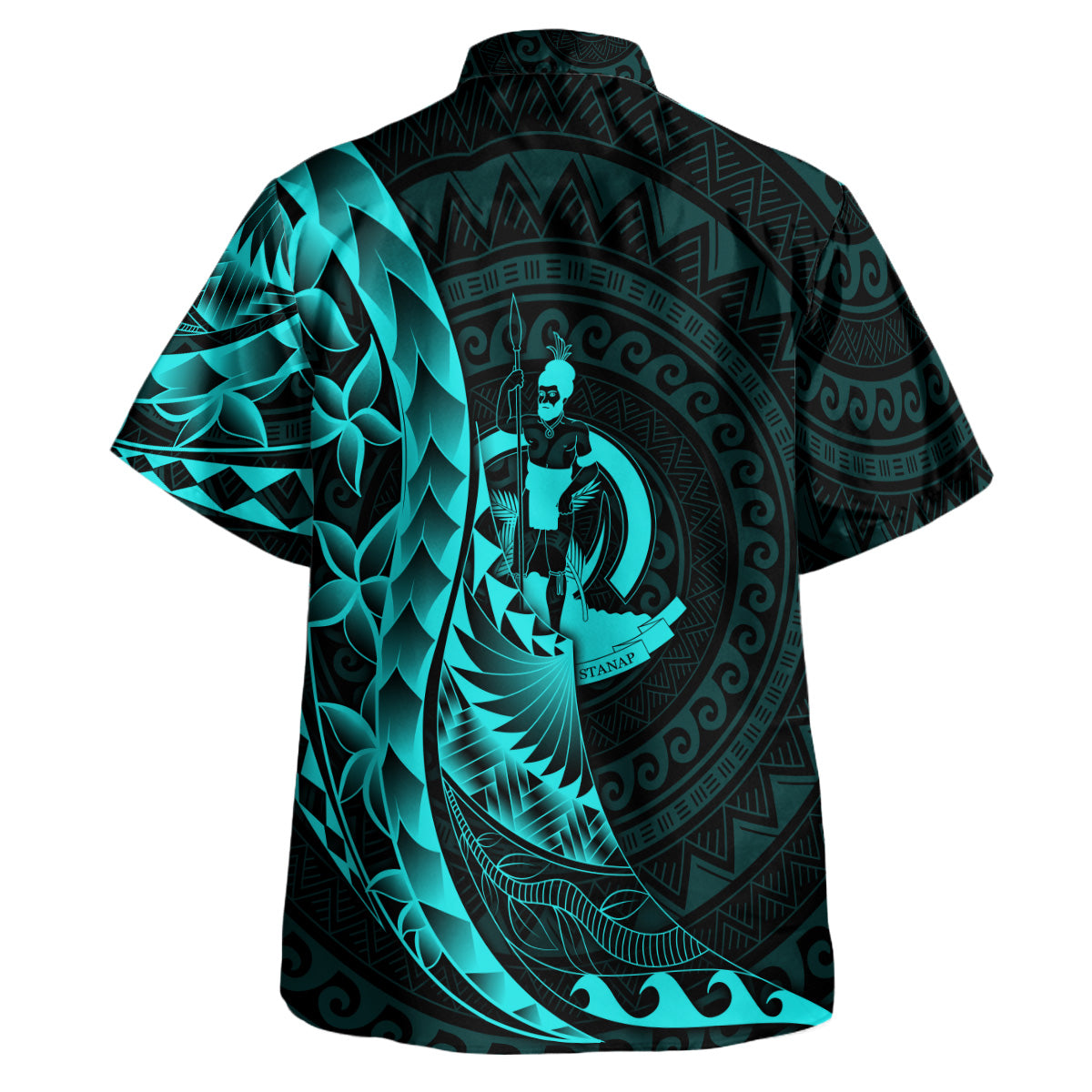 Vanuatu Custom Personalised Hawaiian Shirt Polynesian Pattern Style