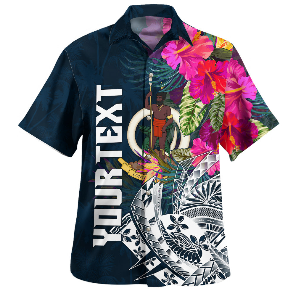 Vanuatu Hawaiian Shirt Custom Personalised Polynesian Summer Vibes