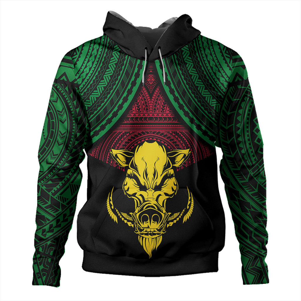 Vanuatu Hoodie Coat Of Arms Tribal