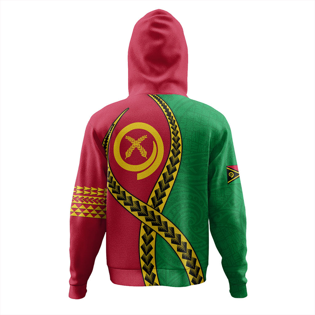 Vanuatu Hoodie Tribal Polynesian In My Heart