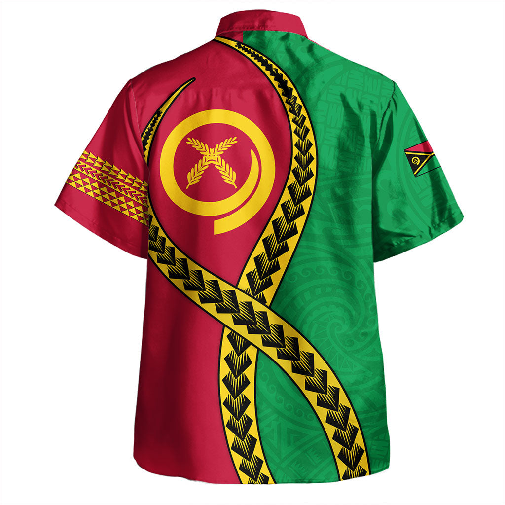 Papua New Guinea Hawaiian Shirt Flag And Coat Of Arms