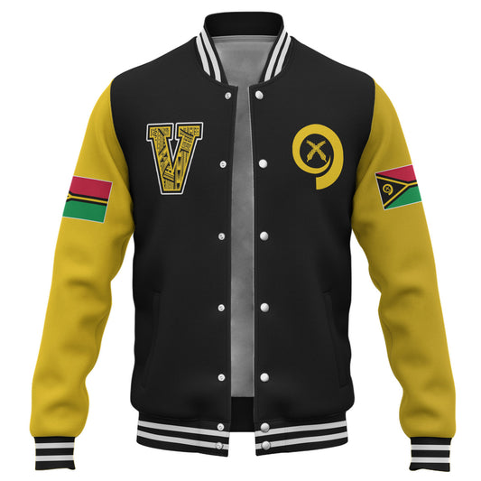 Vanuatu Baseball Jacket Letters Style Ver.1
