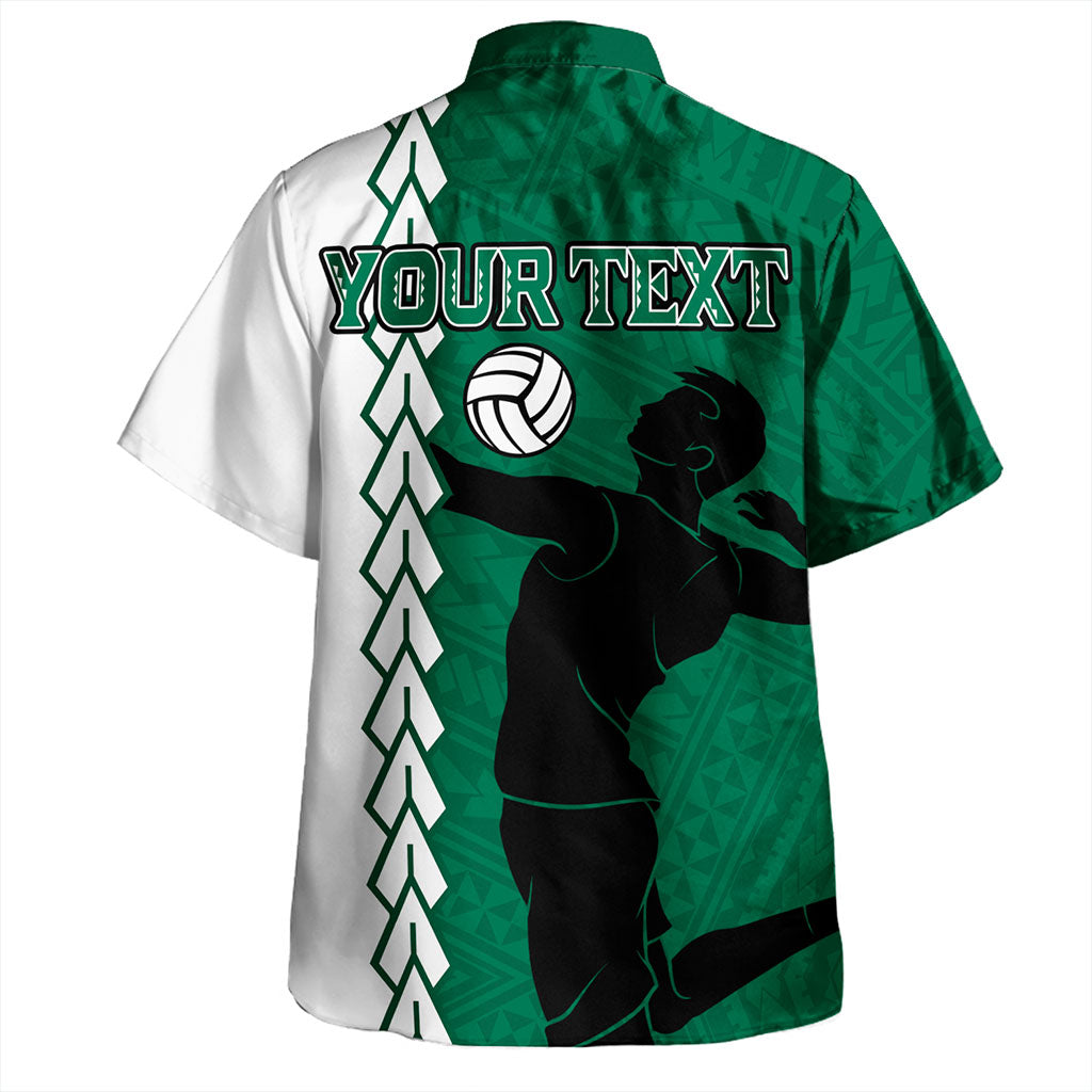 Hawaii Hawaiian Shirt Custom Men Volleyball Polynesia Tattoo