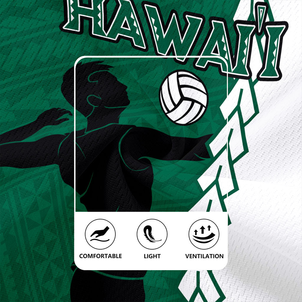 Hawaii Rugby Jersey Custom Men Volleyball Polynesia Tattoo