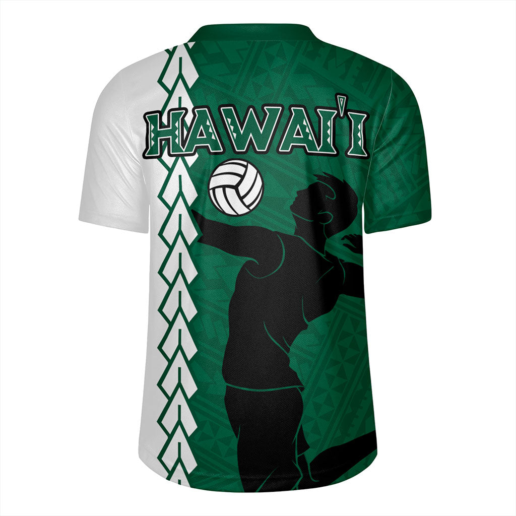 Hawaii Rugby Jersey Custom Men Volleyball Polynesia Tattoo