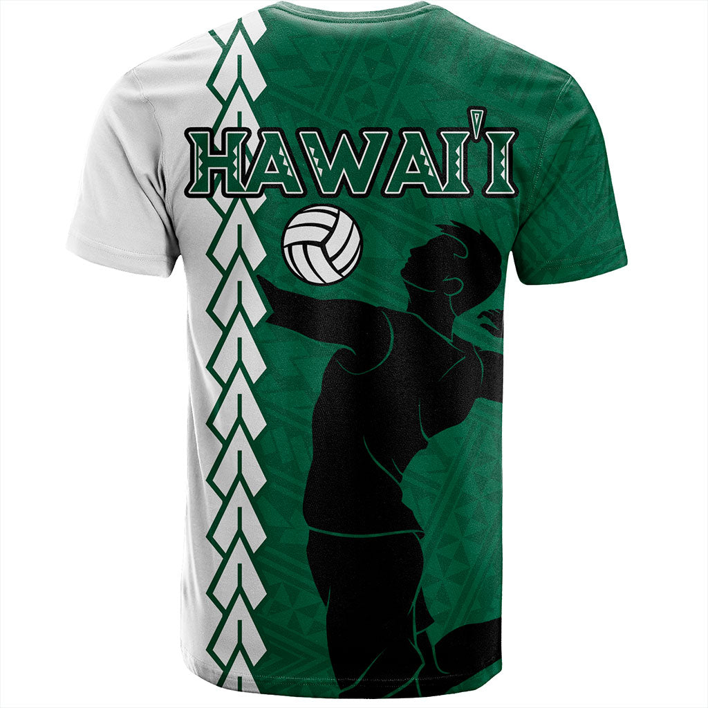 Hawaii T-Shirt Custom Men Volleyball Polynesia Tattoo