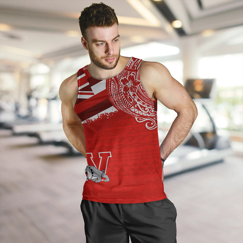 Hawaii Tank Top Waialua High and Intermediate School With Crest Style