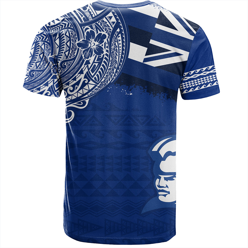 Hawaii T-Shirt Waimea High School With Crest Style