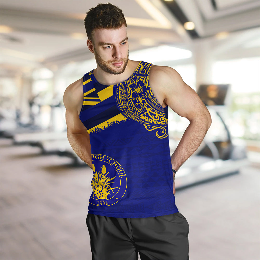 Hawaii Tank Top Waipahu High School With Crest Style