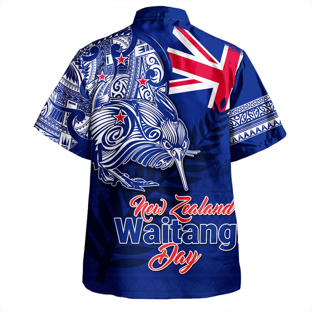 New Zealand Hawaiian Shirt Waitangi Day Maori Tribal Flag With Symbol National