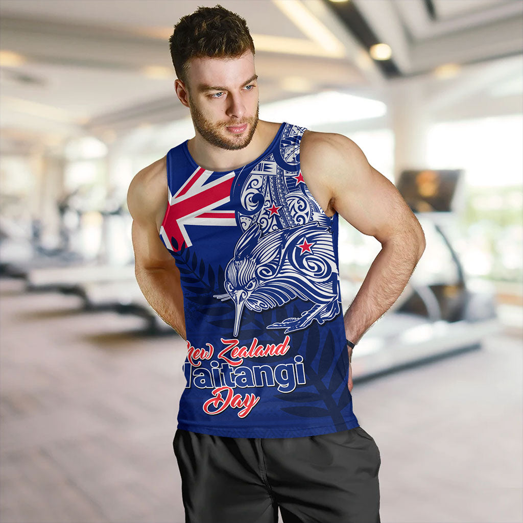New Zealand Tank Top Waitangi Day Maori Tribal Flag With Symbol National