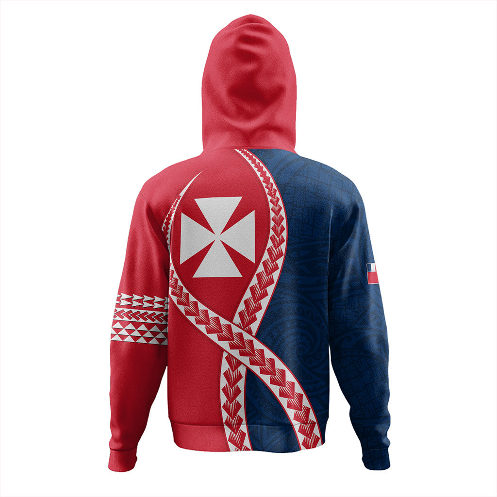 Wallis And Futuna Hoodie Tribal Polynesian In My Heart
