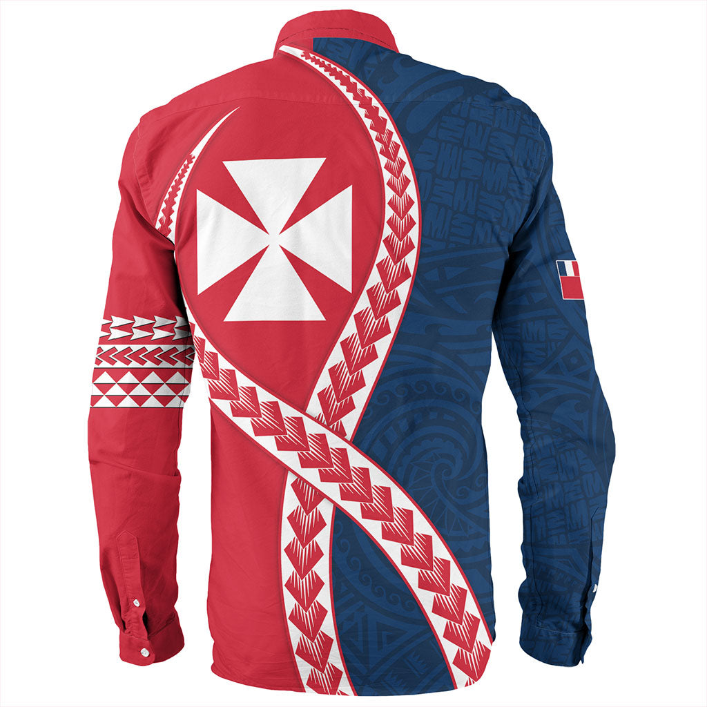Wallis And Futuna Long Sleeve Shirt Tribal Polynesian In My Heart