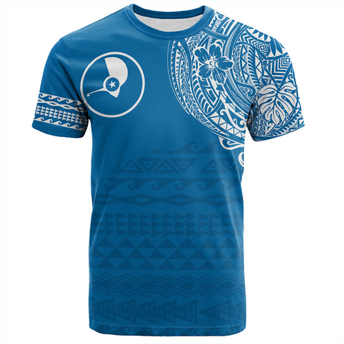 Yap State T-Shirt Polynesian Flag With Coat Of Arms