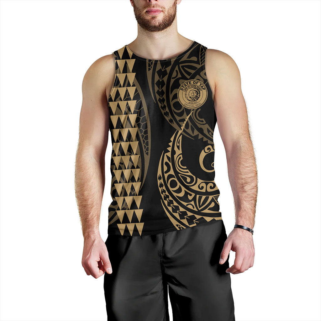 Yap State Tank Top Kakau Style Ver.1