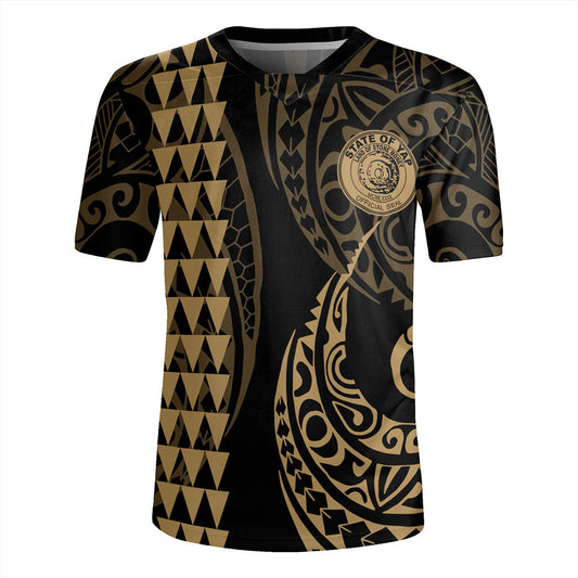 Yap State Rugby Jersey Kakau Style Ver.1