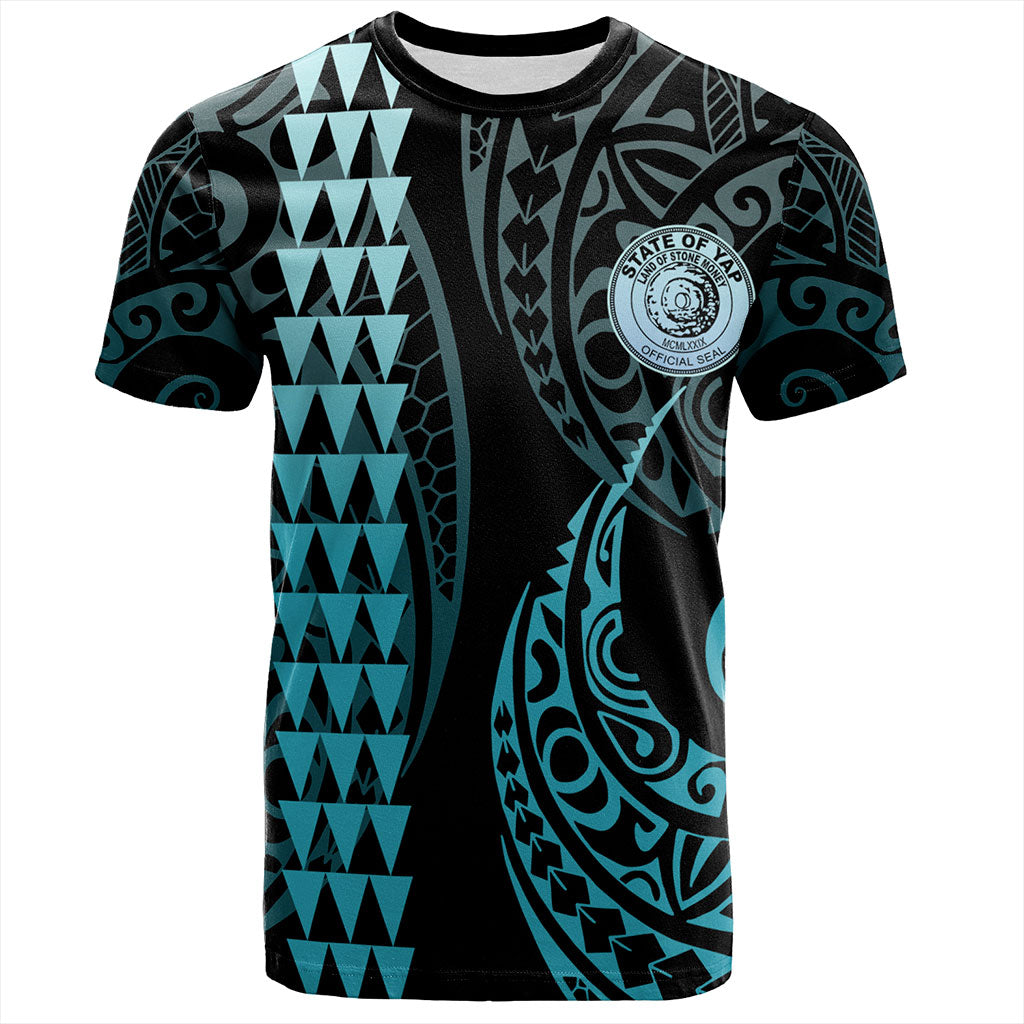Yap State T-Shirt Kakau Style Ver.1