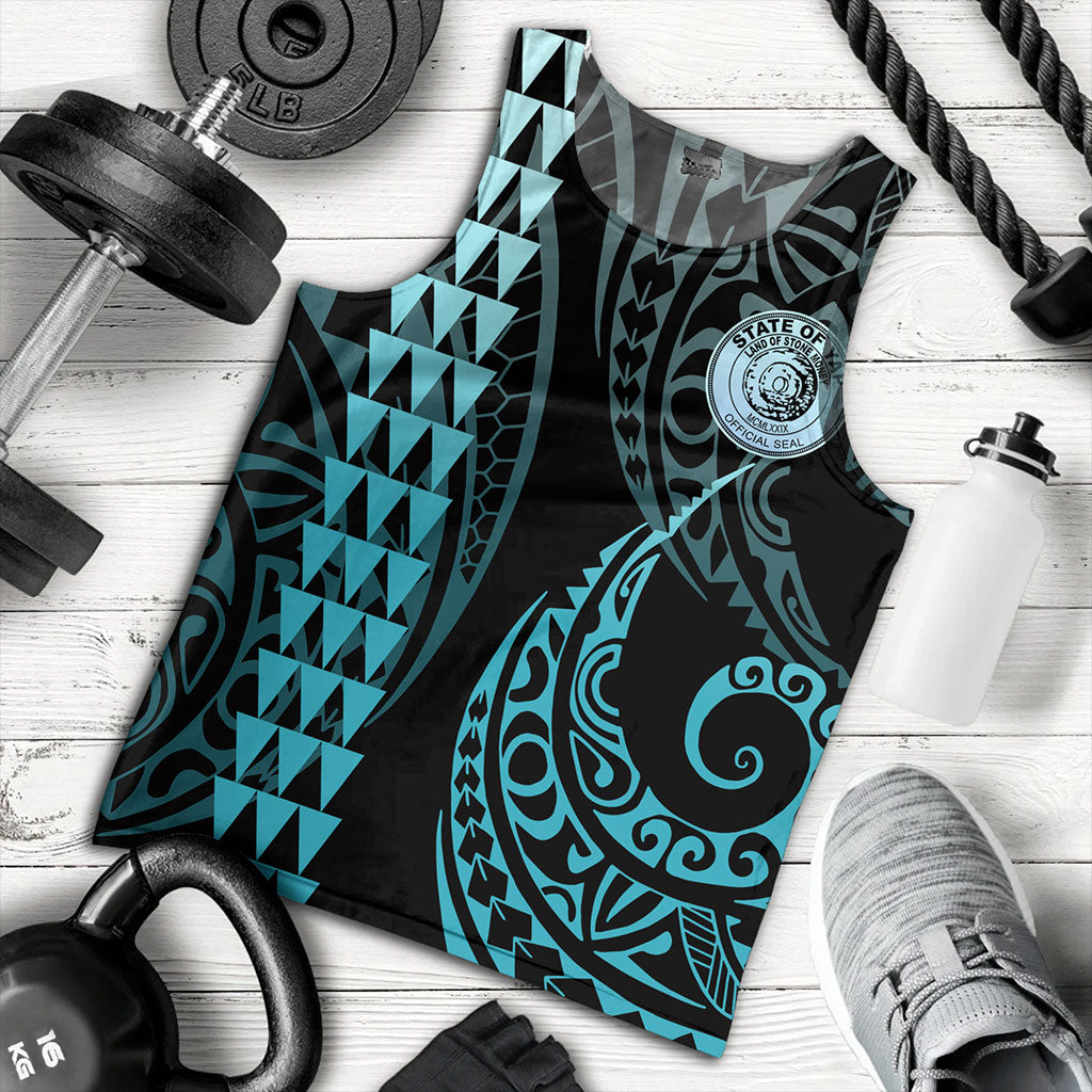 Yap State Tank Top Kakau Style Ver.1