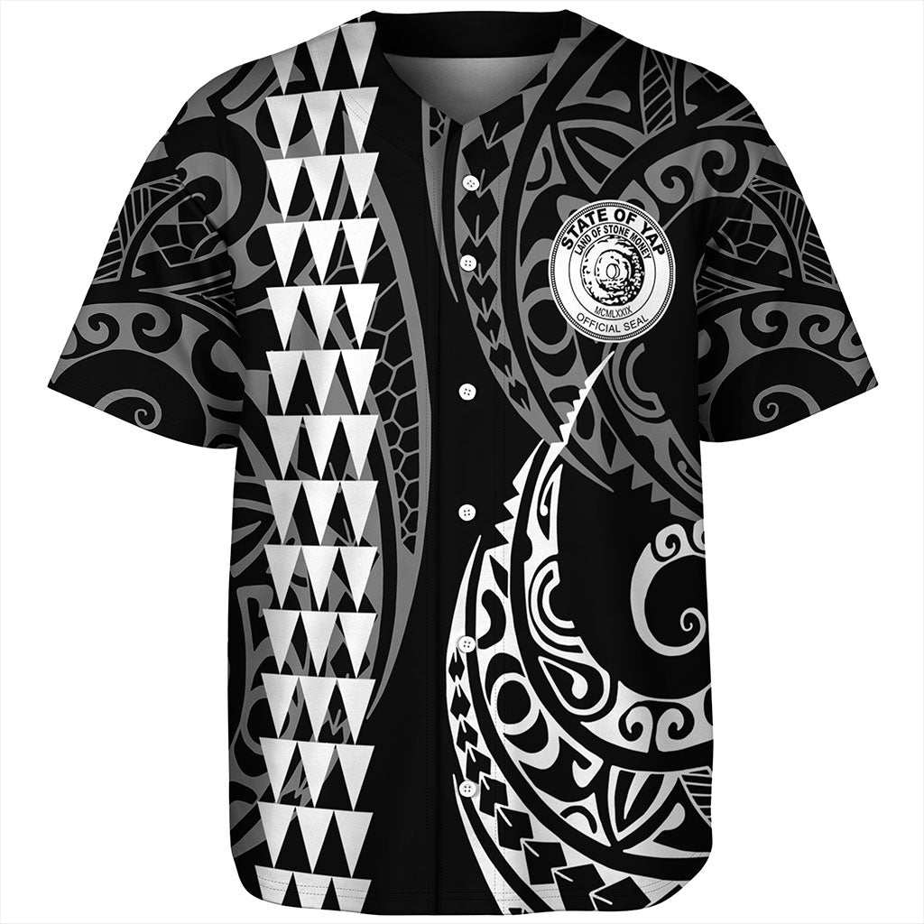 Yap State Baseball Shirt Kakau Style Ver.1