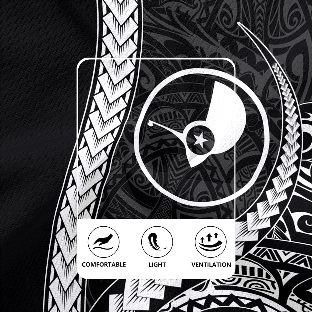 Yap State Rugby Jersey Tribal Micronesian Coat Of Arms