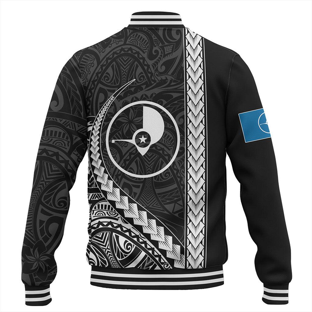 Yap State Baseball Jacket Tribal Micronesian Coat Of Arms